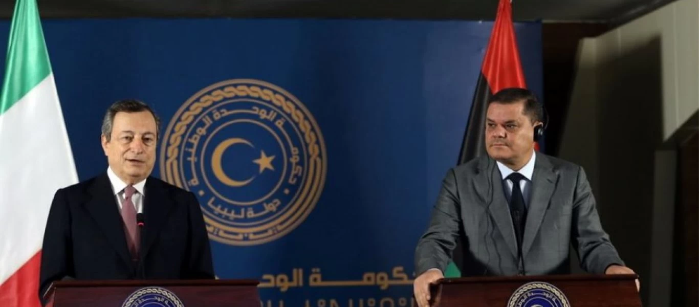 Ο Μ.Ντράγκι πήγε για δουλειές στην Λιβύη: «Να τα βρούμε για την ενέργεια και τις υποδομές»